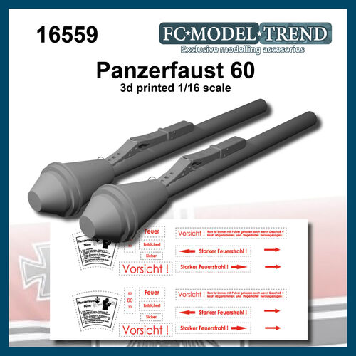 16559 Panzerfaust 60, escala 1/16.