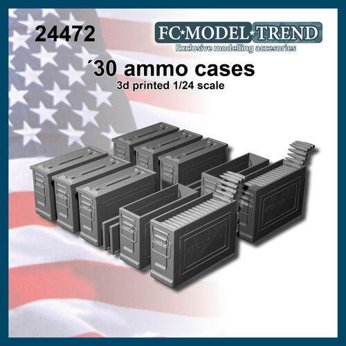 24472 30 ammo cases for Browning M1819