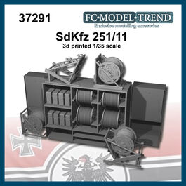 37291 SdKfz 251/11, conversión, 1/35 scale.