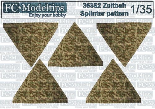 36362 Zeltbahn splinter 1/35