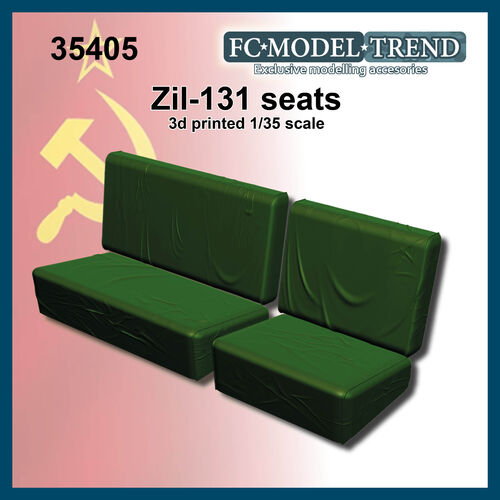 35405 Zil-131 seats, 1/35 scale.