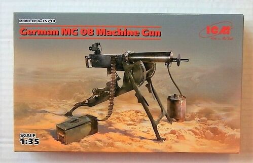 ICM35710 German MG08 machine gun 1/35 scale.