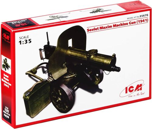 ICM35676 Maxim machine gun 1941 1/35 scale.
