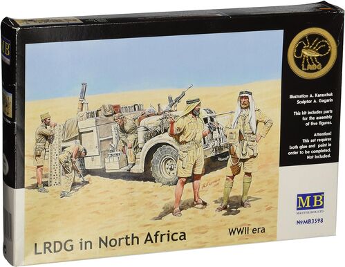 mb3598 LRDG north africa 1/35 scale.
