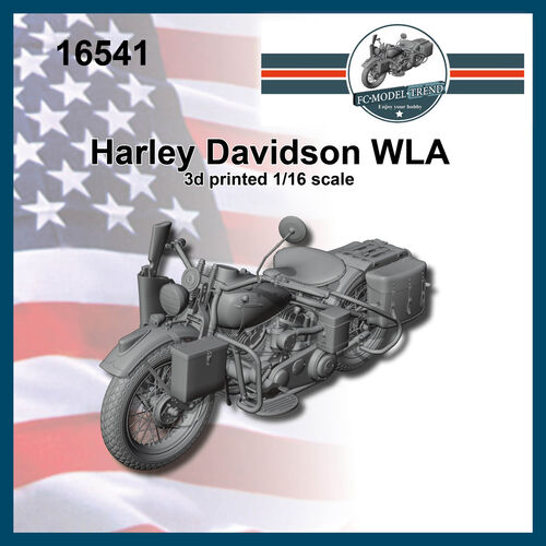 16541 Harley Davidson WLA escala 1/16.