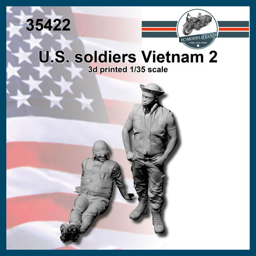 35422 US soldiers Vietnam, 1/35 scale.