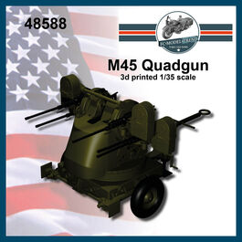 48588 M45 Quadgun, 1/48 scale.