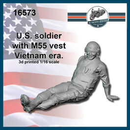 16573 USA soldier, Vietnam era, 1/16 scale.