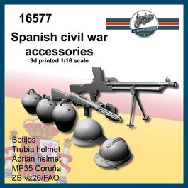 16577 SCW accessories, 1/16 scale.