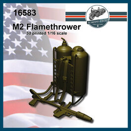16583 US M2 flamethrower, 1/16 scale.