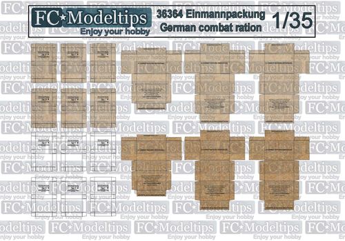 36364 EPa German combat ration 1/35