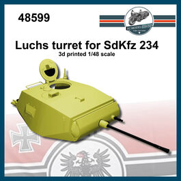 48599 SdKfz 234 Luchsturm, 1/48 scale.