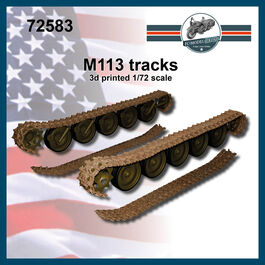 72583 M113 running gear, 1/72 scale