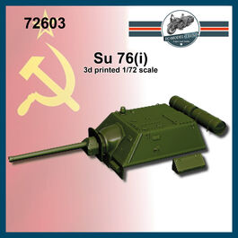 72603 Su-76(i) 1/72 scale.