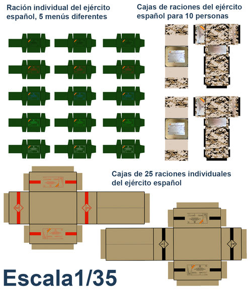 35403 Set de pintura ejrcito espaol