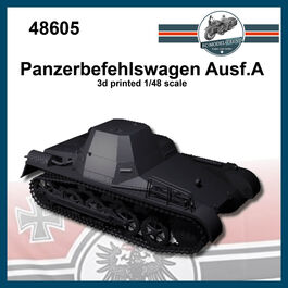 48605 Panzerbefehlswagen Ausf.A 1/48 scale.