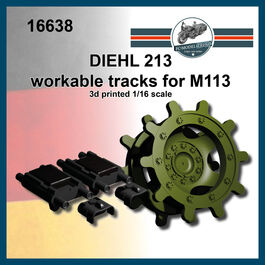 16638 M113 Diehl 213 tracks, 1/16 scale.