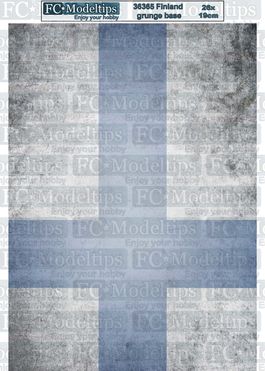 36366 Finland grunge self adhesive base 13x19cm