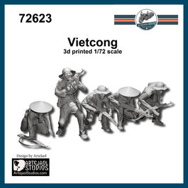 72623 Vietcong, 1/72 scale.