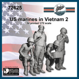 72625 US marines in Vietnam 2, 1/72 scale.