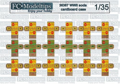 36367 WWII soda cases