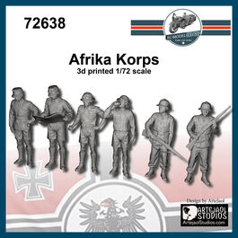 72638 Afrika Korps, 1/72 scale.