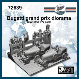72639 Diorama Grand prix 1930, 1/72 scale.