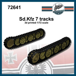 72641 SdKfz 7 tracks, 1/72 scale.