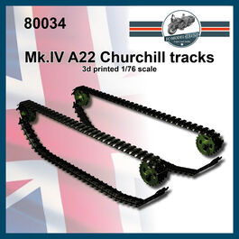 80034 Churchill tracks, 1/76 scale.