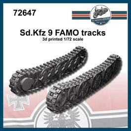 72647 SdKfz 9 Famo, tracks, 1/72 scale.
