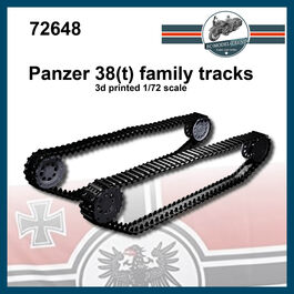 72648 Panzer 38(t) tracks, 1/72 scale.