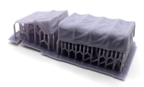 72651 Sdkfz 9 Famo canvas covers, 1/72 scale.