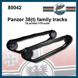 80042 Panzer 38t tracks, 1/76 scale.