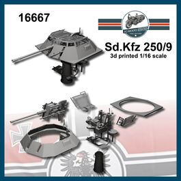 16667 Sd.Kfz 250/9 1/16 scale.