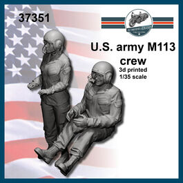 37351 Modern M113 crew, 1/35 scale.