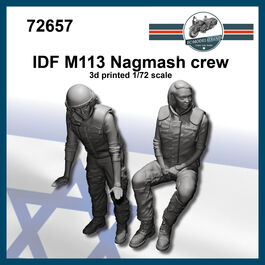 72657 IDF M113 crew 1/72 scale