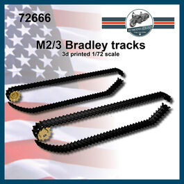 72666 M2/3 Bradley tracks 1/72 scale.