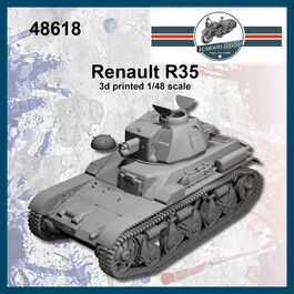 48618 Renault R-35, 1/48 scale.