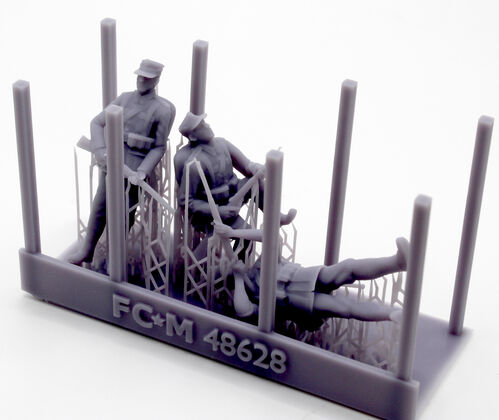 48628 Polish soldiers WWII, 1/48 scale.