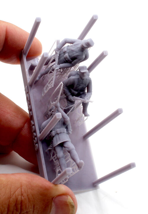 48628 Polish soldiers WWII, 1/48 scale.