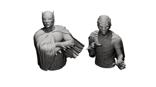 10405 Batman & Robin, 1/10 scale.