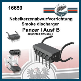 16659 nebelkerzenabwurfvorrichtung panzer I Ausf.B, 1/16 scale.