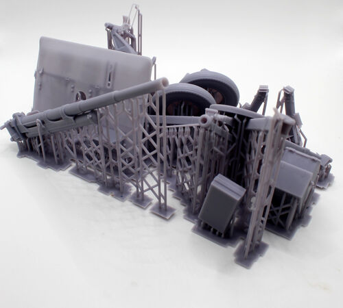 16676 Ordnance 2 pounder, 1/16 scale.