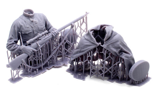 10412 Soviet sniper WWII, 1/10 scale.