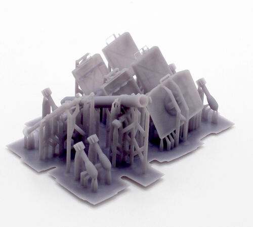 24484 Granatwerfer GW 34 German WWII mortar, 1/24 scale.