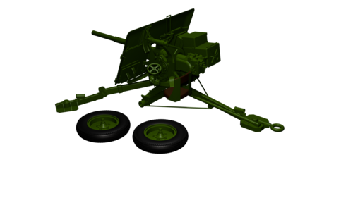 37358 Ordnance 2 pounder, 1/35 scale.