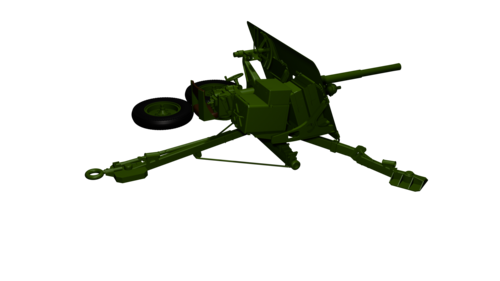 37358 Ordnance 2 pounder, 1/35 scale.