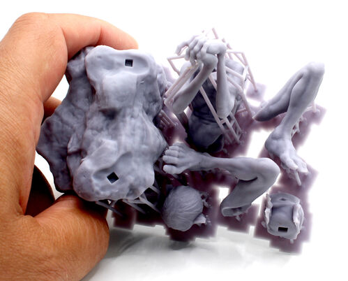 80042 Gollum, 1/12 scale.