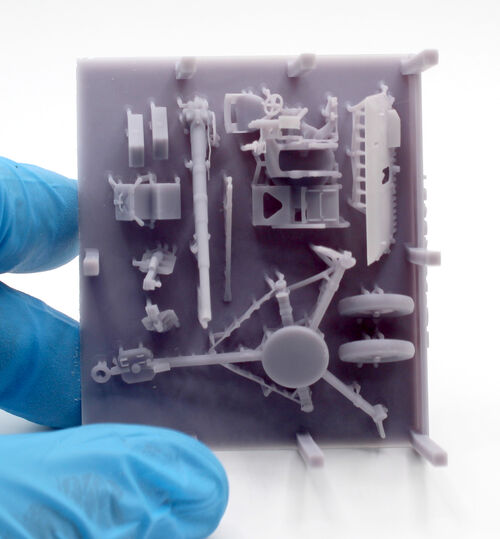 48631 Ordnance QF 2 pounder, 1/48 scale.