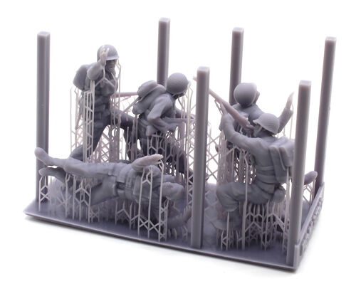 37363 D-day US infantry, 1/35 scale.